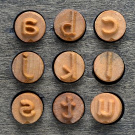 Prints Charming Lower Case Font Set